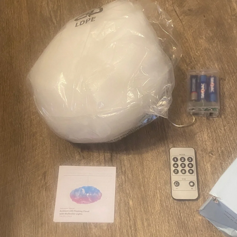 Urban Outfitters Ambient LED Floating Cloud Light